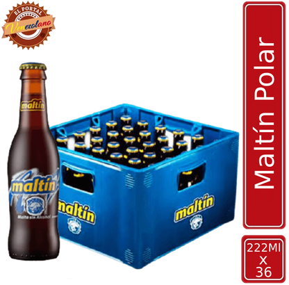 Maltin Polar Botella Venezuela x 36
