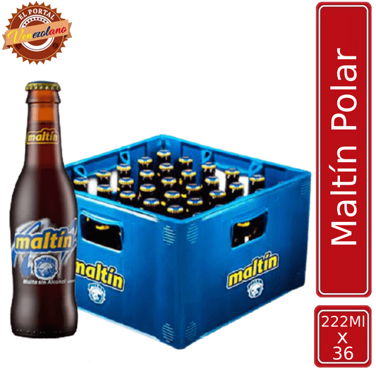 Maltin Polar Botella Venezuela x 36