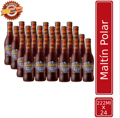 Maltin Polar Botella Venezuela x 24