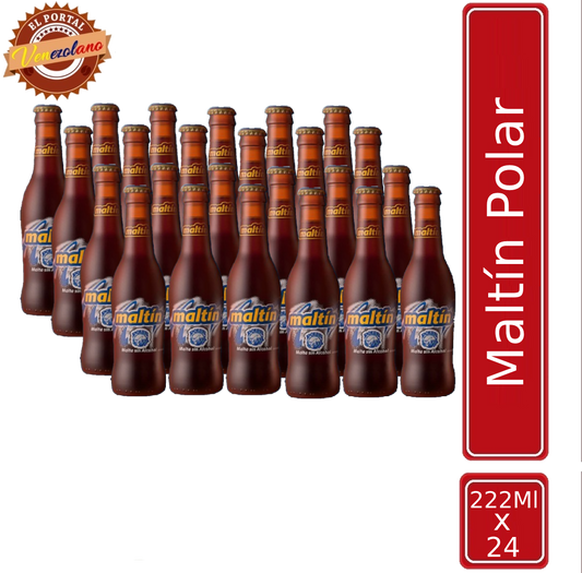 Maltin Polar Botella Venezuela x 24