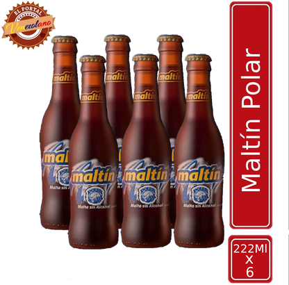 Maltin Polar Botella Venezuela x 6