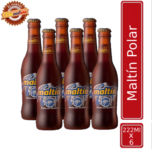 Maltin Polar Botella Venezuela x 6