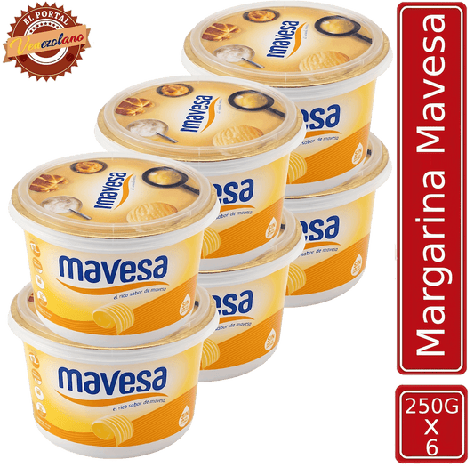Mantequilla Mavesa 250g Venezuela x 6