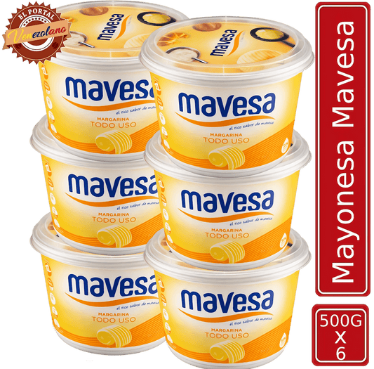 Mantequilla Mavesa 500g Venezuela x 6 Unidades