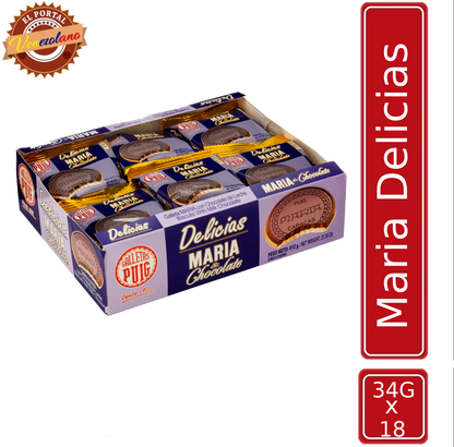 Galletas Maria Delicias Puig  Venezuela x 18