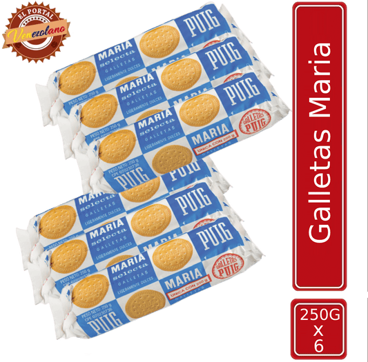 Galletas María Puig Venezuela x 6