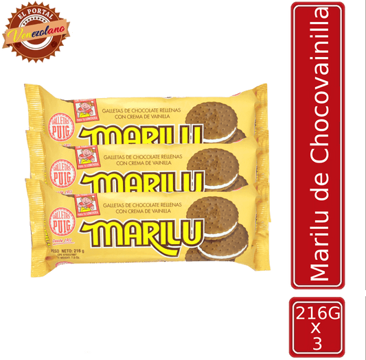 Marilu Choco Vainilla Puig Venezuela x 3