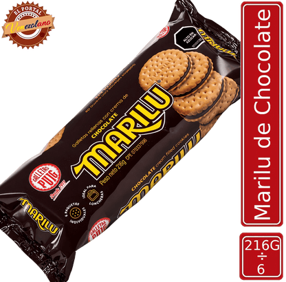 Galletas Marilú de chocolate Puig venezolanas, disponible en Colombia