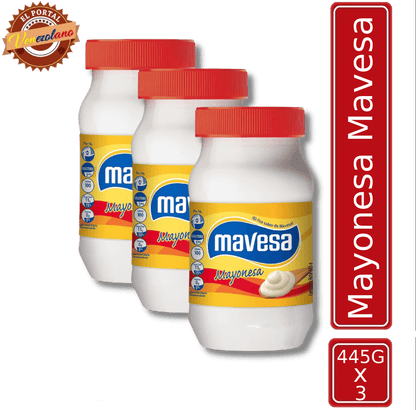 Mayonesa Mavesa 445Gr Venezuela x 3