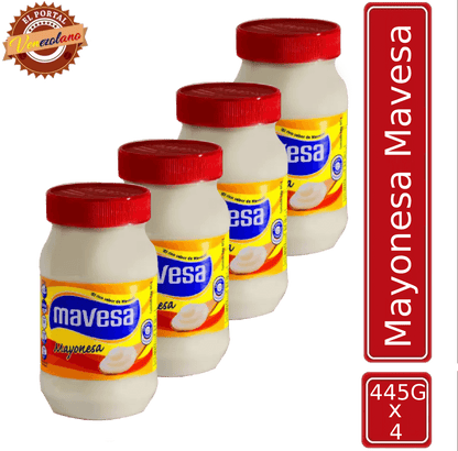 Mayonesa Mavesa 445Gr Venezuela x 4