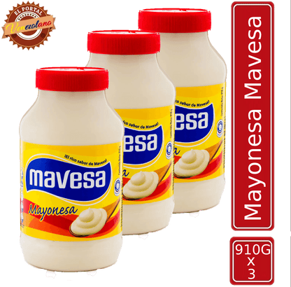 Mayonesa Mavesa 910Gr Venezuela x3