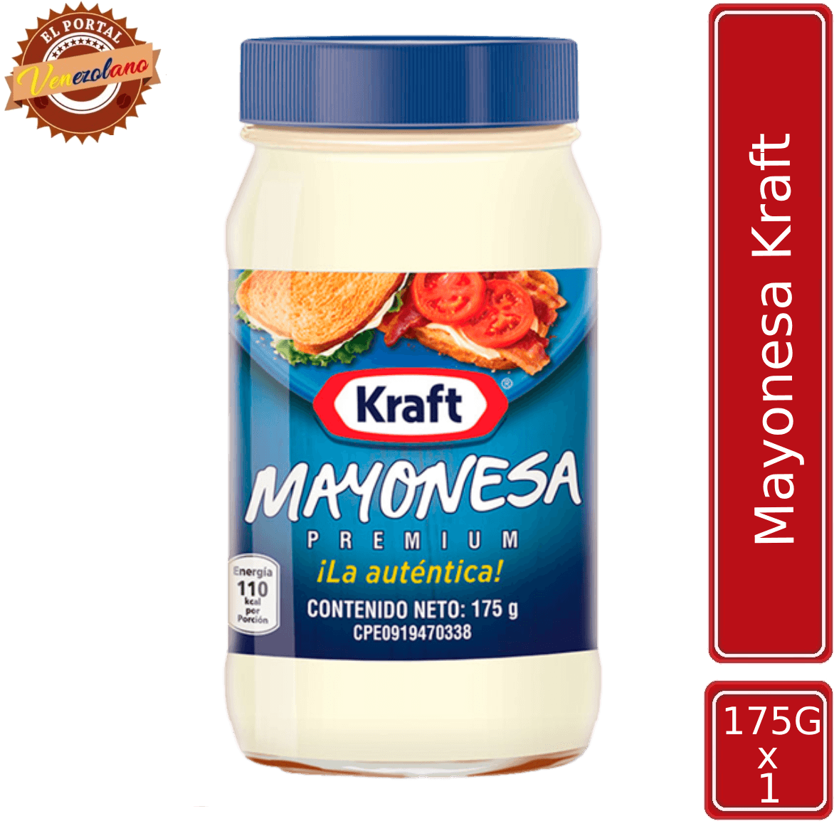 Mayonesa Kraft 175Gr Venezuela
