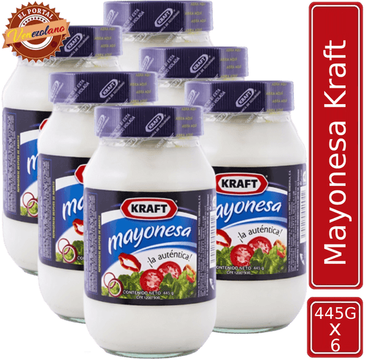 Mayonesa Kraft 445Gr Venezuela x 6