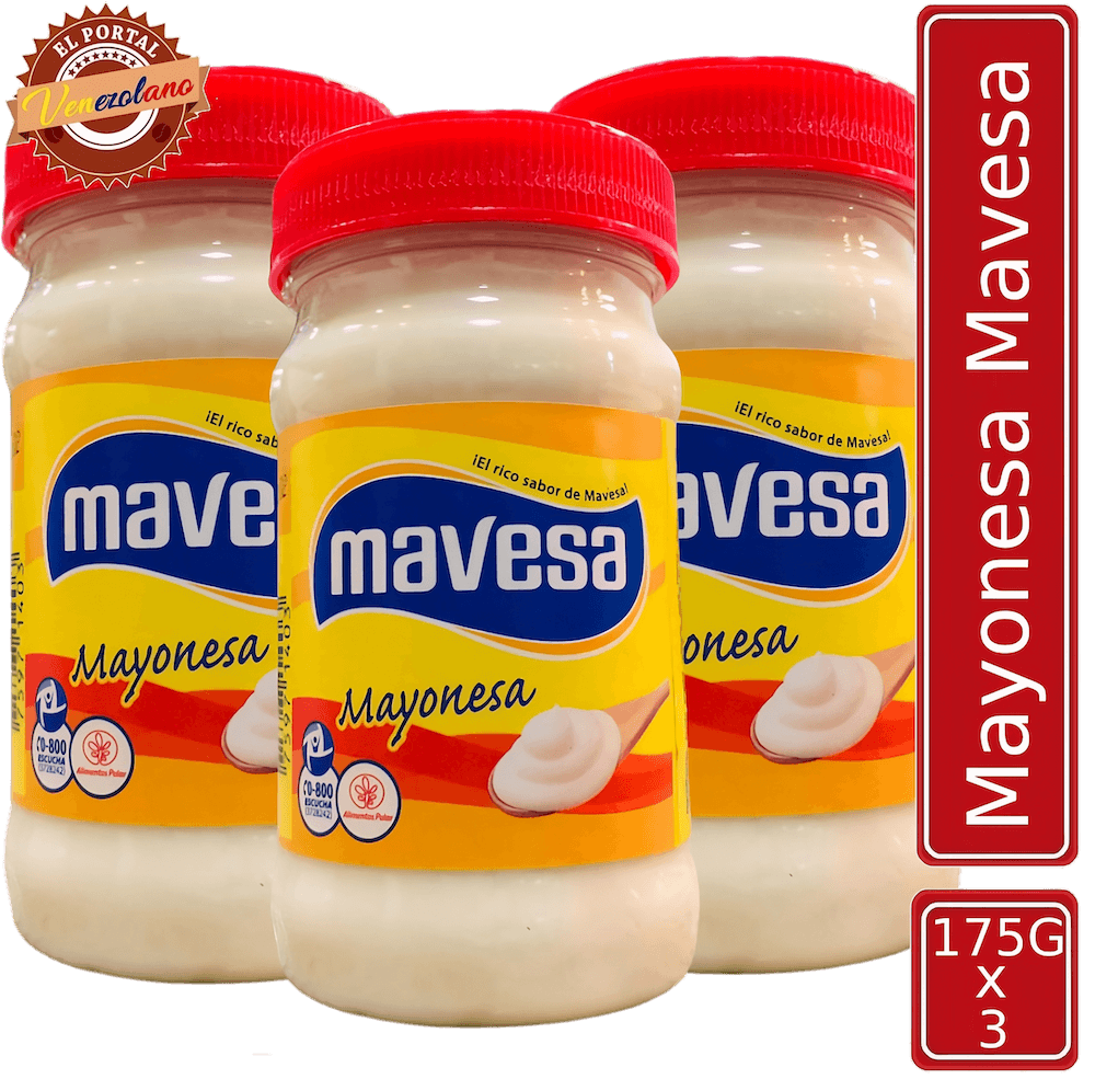 Mayonesa Mavesa 175 Gr Venezuela x 3