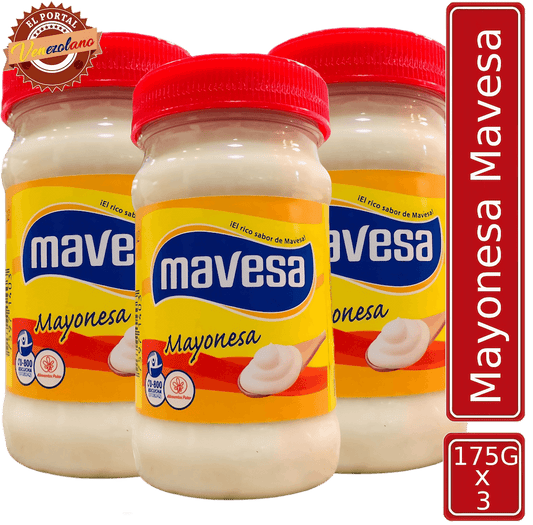 Mayonesa Mavesa 175 Gr Venezuela x 3