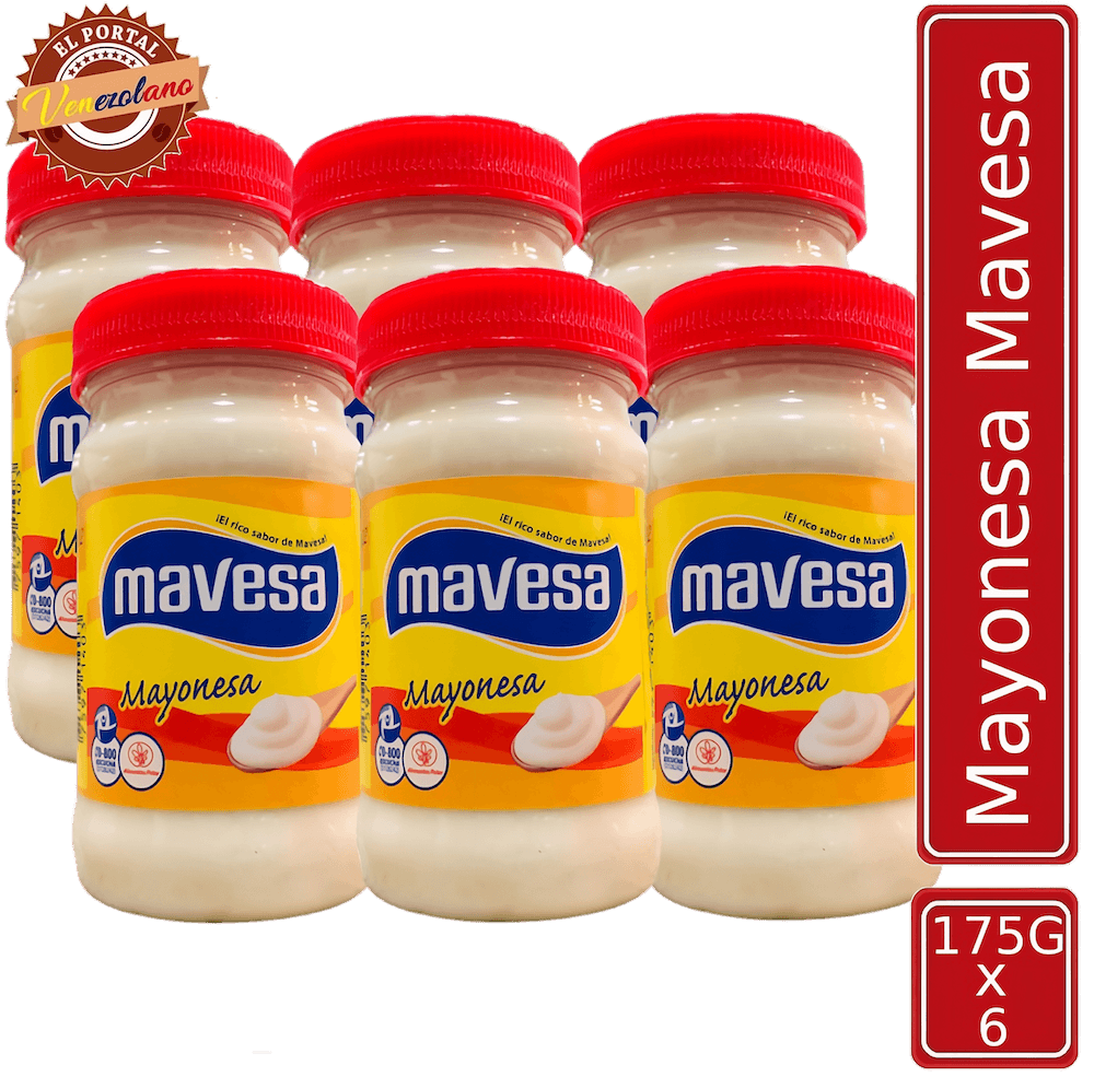 Mayonesa Mavesa 175g Venezuela x 6 Unidades