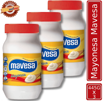 Mayonesa Mavesa 445Gr Venezuela x 3 Unidades