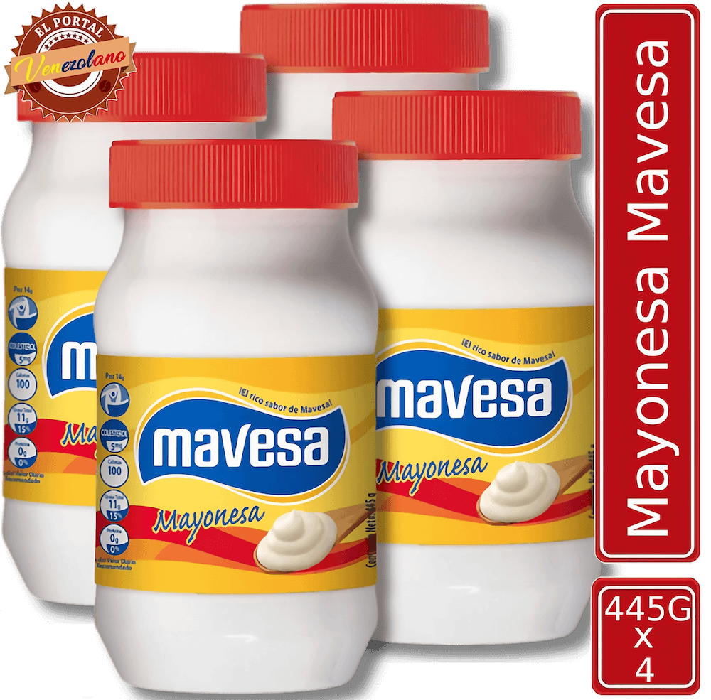 Mayonesa Mavesa 445Gr Venezuela x 4 Unidades