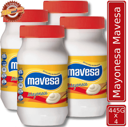 Mayonesa Mavesa 445Gr Venezuela x 4 Unidades