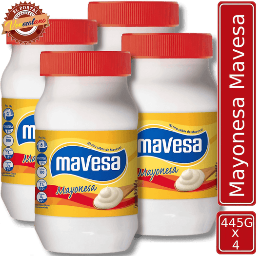 Mayonesa Mavesa 445Gr Venezuela x 4