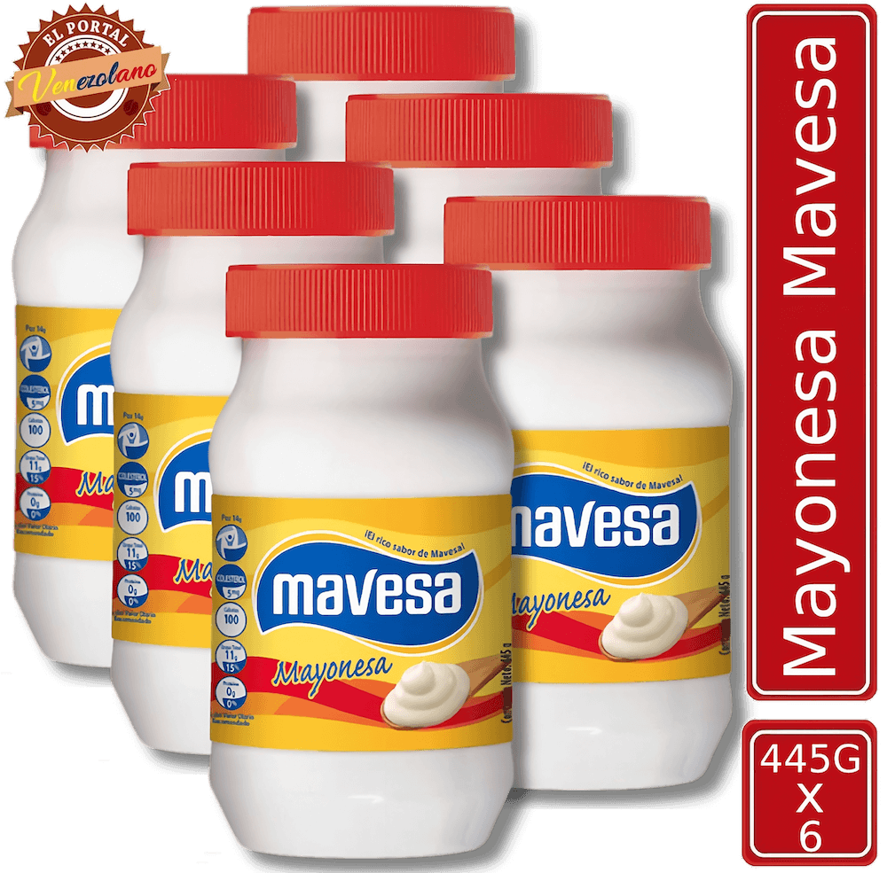 Mayonesa Mavesa 445Gr Venezuela x 6 Unidades