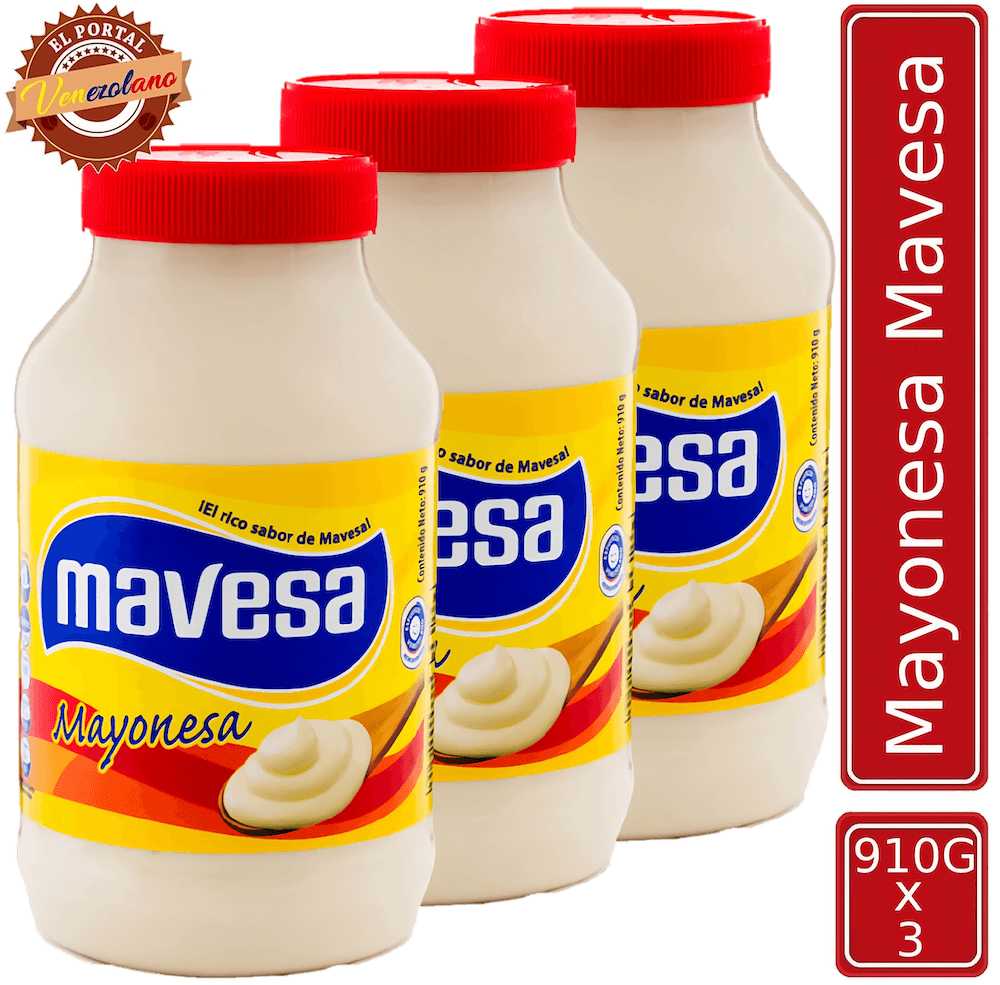 Mayonesa Mavesa 910Gr Venezuela x3