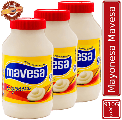 Mayonesa Mavesa 910Gr Venezuela x3