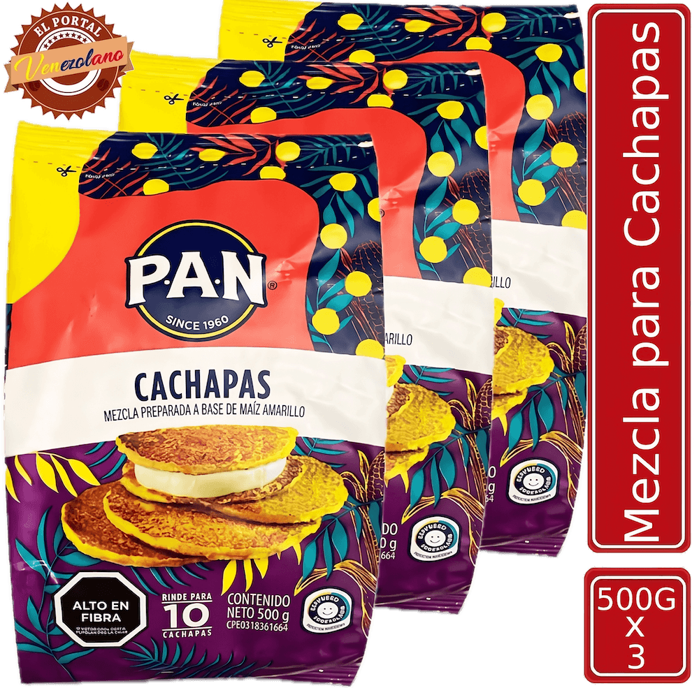 Harina para Cachapas PAN Venezuela x 3