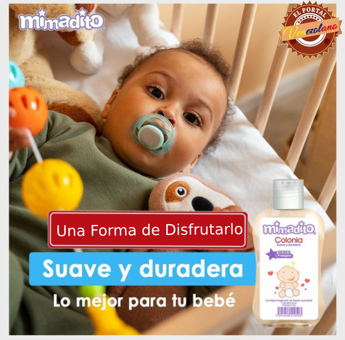 Colonia Para Bebes Mimaditos Original Venezuela