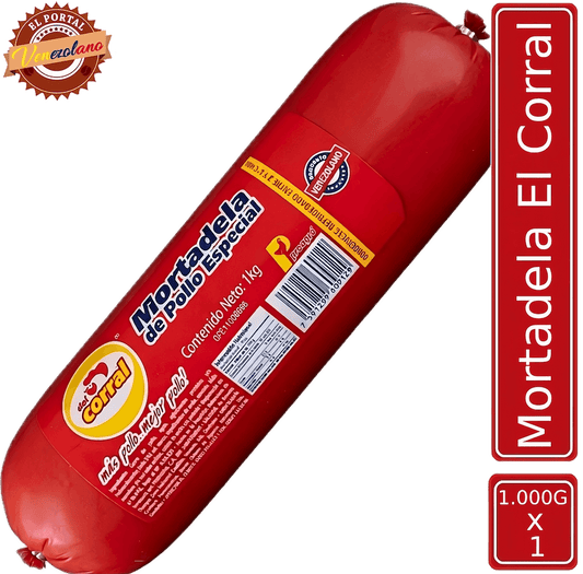 Mortadela El Corral 1 Kg Venezuela