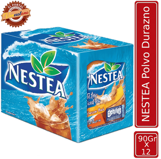 Nestea® En Polvo Durazno 90g  Venezuela x 12 Unidades