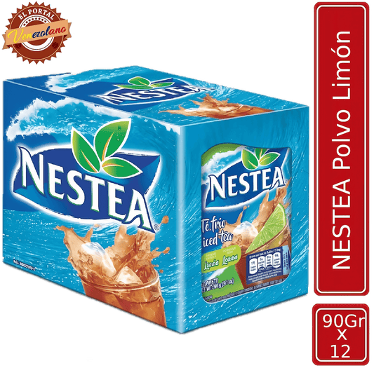Nestea® En Polvo Limón  90g  Venezuela x 12 Unidades