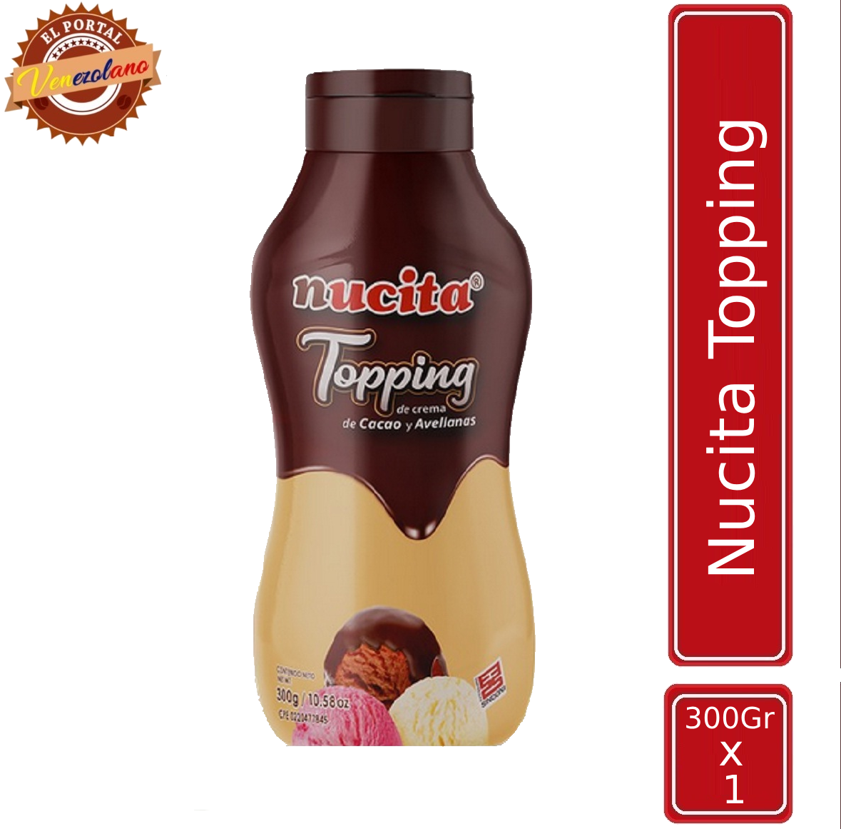Nucita Topping 300 Gr Venezuela