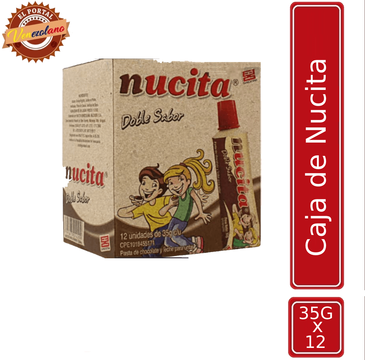 Nucita Doble Sabor Sindoni Venezuela x 12