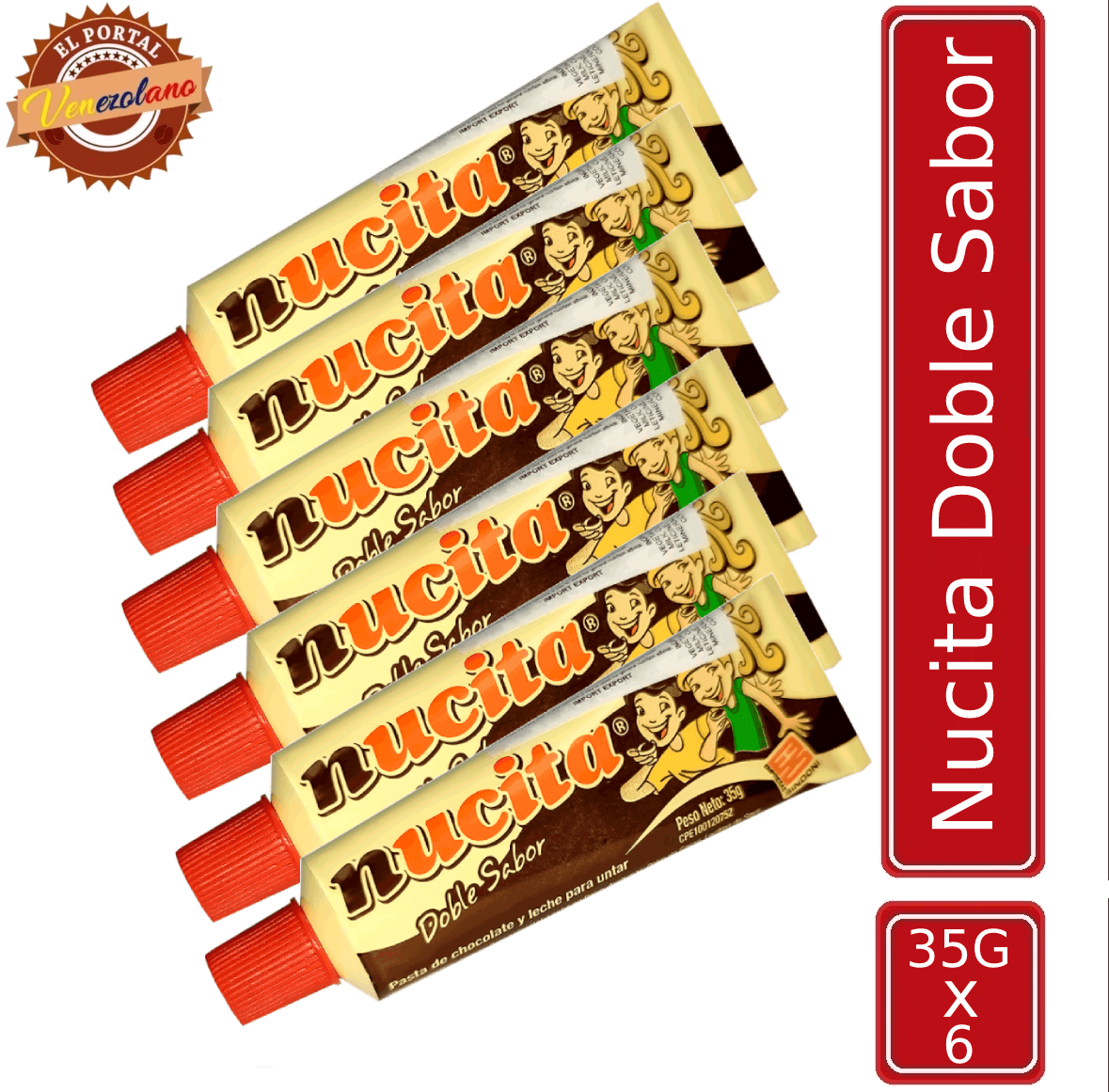 Nucita Doble Sabor Sindoni Venezuela x 6