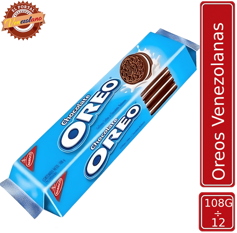 Galletas Oreo de chocolate venezolanas, disponible en Colombia
