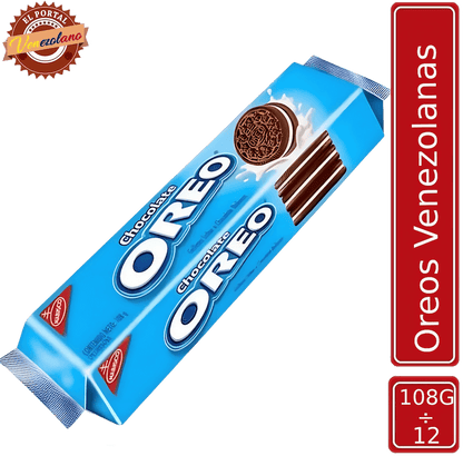 Galletas Oreo de chocolate venezolanas, disponible en Colombia