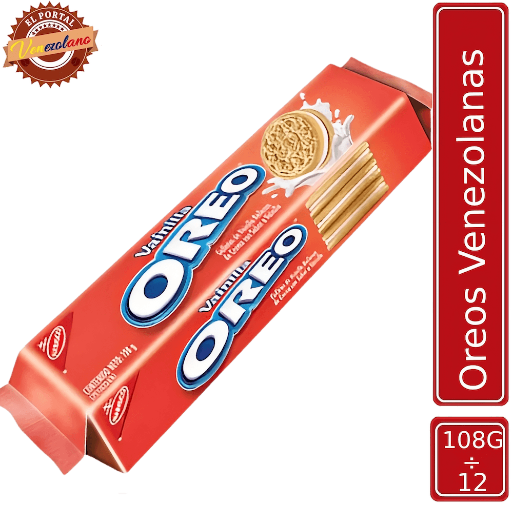 Galletas Oreo de vainilla venezolanas, disponible en Colombia