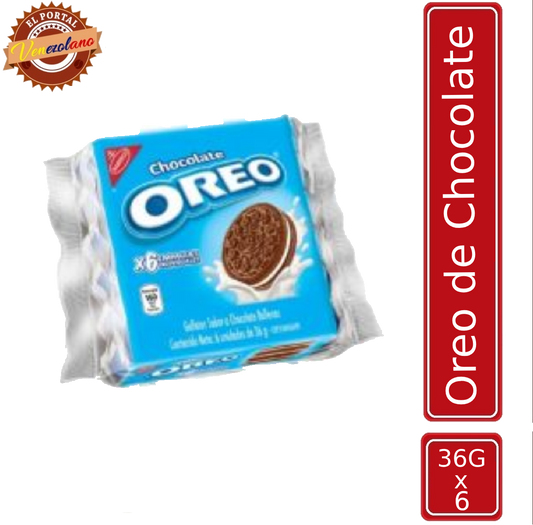 Galletas Oreo Pequeñas Chocolate Venezuela x 6