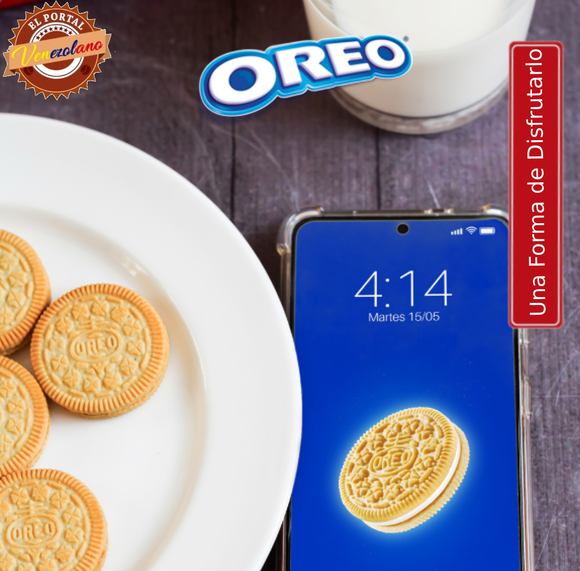 Galletas Oreo Vainilla Pequeñas Venezuela x 6