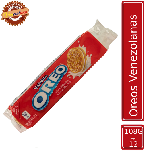 Galletas Oreo Vainilla Venezuela