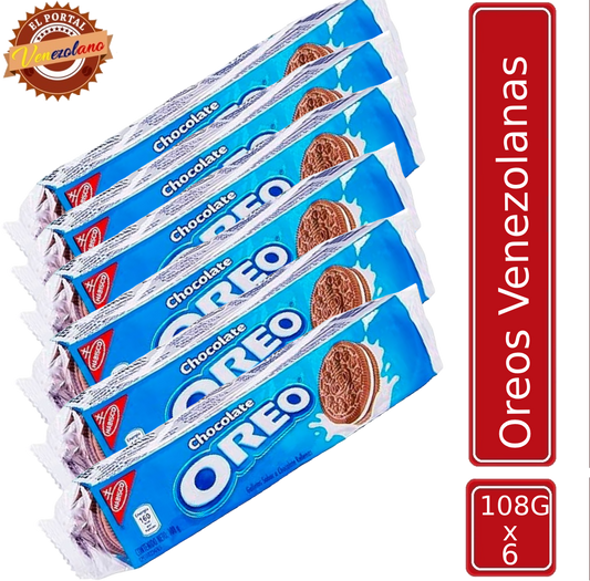 Galletas Oreo Chocolate Venezuela x 6