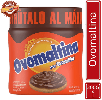 Ovomaltina 300g venezolana, disponible en Colombia