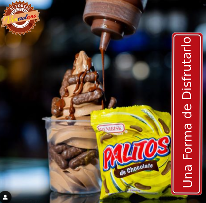 Palitos de Chocolate Danibisk Venezuela x 12
