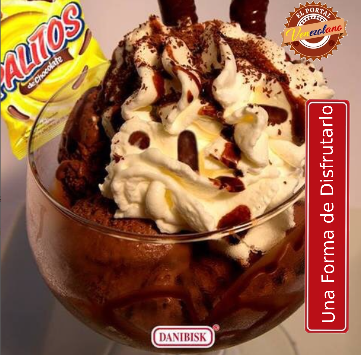 Palitos de Chocolate Danibisk Venezuela x 12