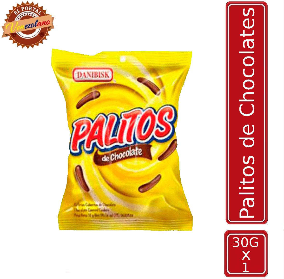 Palitos de Chocolate Danibisk Venezuela