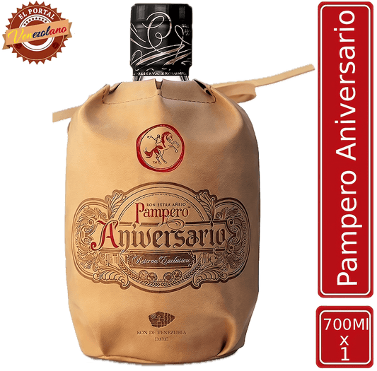 Ron Pampero Aniversario Estuche de Cuero Venezuela