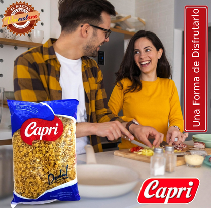 Pasta Corta Dedal Capri 1Kg Venezuela