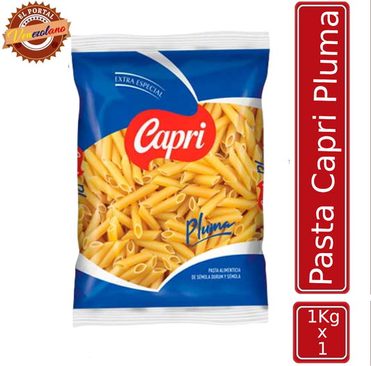 Pasta Corta Pluma Capri 1Kg Venezuela