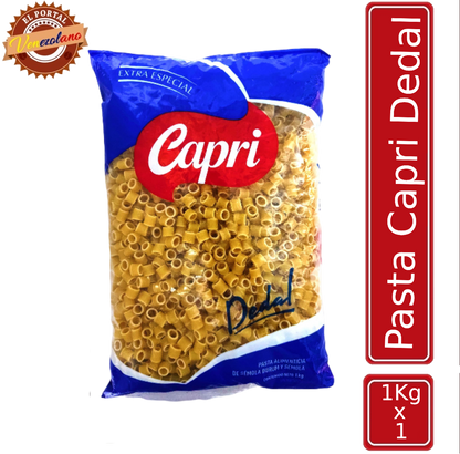 Pasta Corta Dedal Capri 1Kg Venezuela